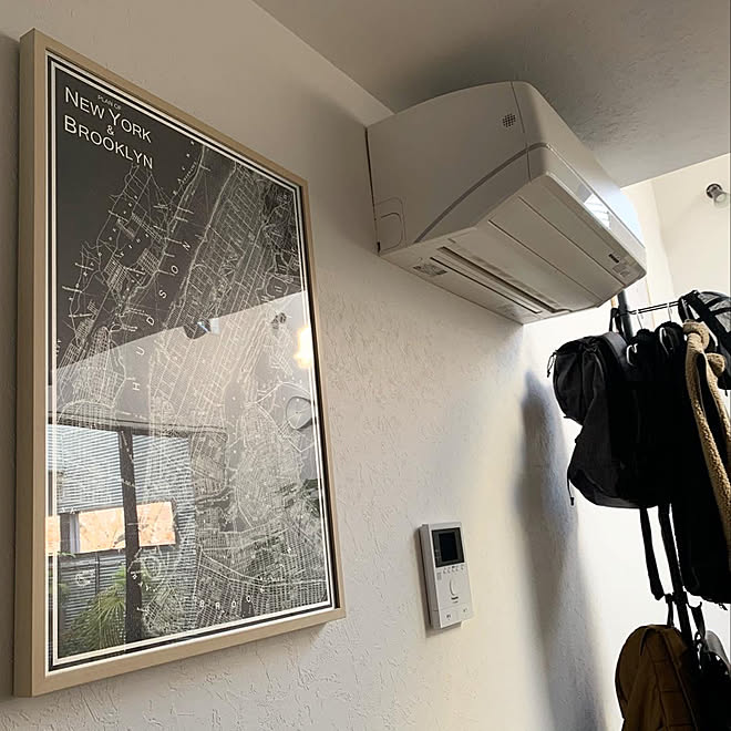 アートパネル/ポスターフレーム/インダストリアルインテリア/ミックス