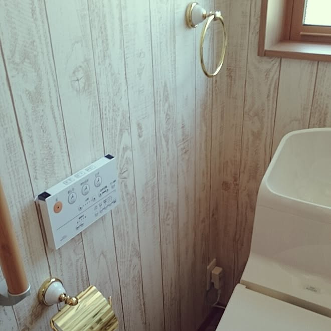 バス/トイレ/トイレ/壁/トイレットペーパーホルダー/トイレホルダー...などのインテリア実例 - 2015-03-08 14:11:56