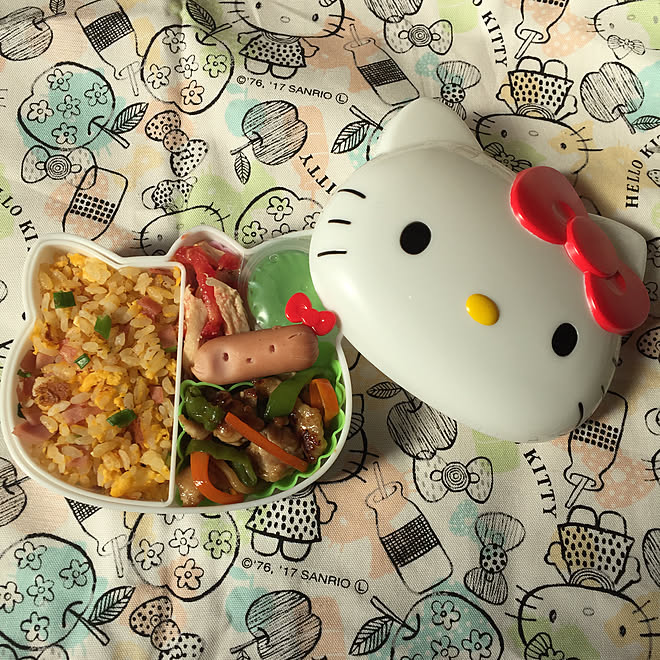 キティちゃん アルミお弁当箱 名乗っ