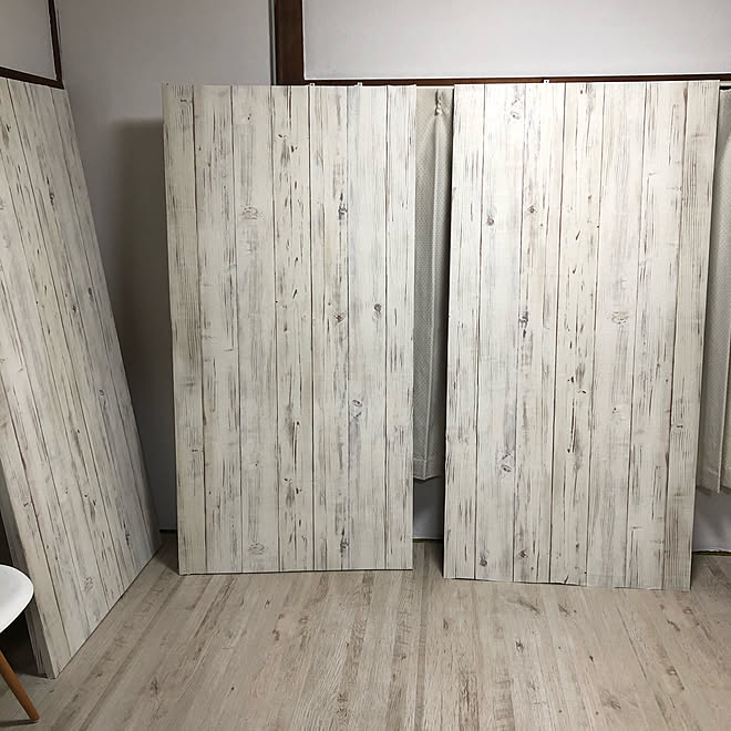ふすまdiy ふすま ふすまに壁紙 壁紙 壁紙屋本舗 などのインテリア実例 09 15 06 54 45 Roomclip ルームクリップ
