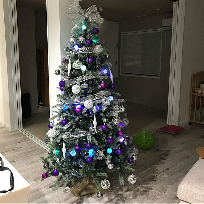リビング/クリスマスツリーのインテリア実例 - 2017-11-03 23:52:49