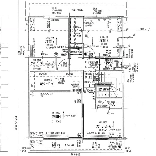 部屋全体/間取り2F/間取り図/ミサワホーム/エネルギーゼロハウスのインテリア実例 - 2019-02-21 02:15:56