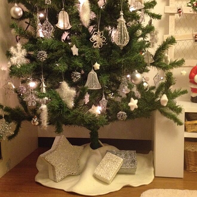 リビング/クリスマスツリー/クリスマス/手作りのインテリア実例 - 2013-11-24 17:12:50