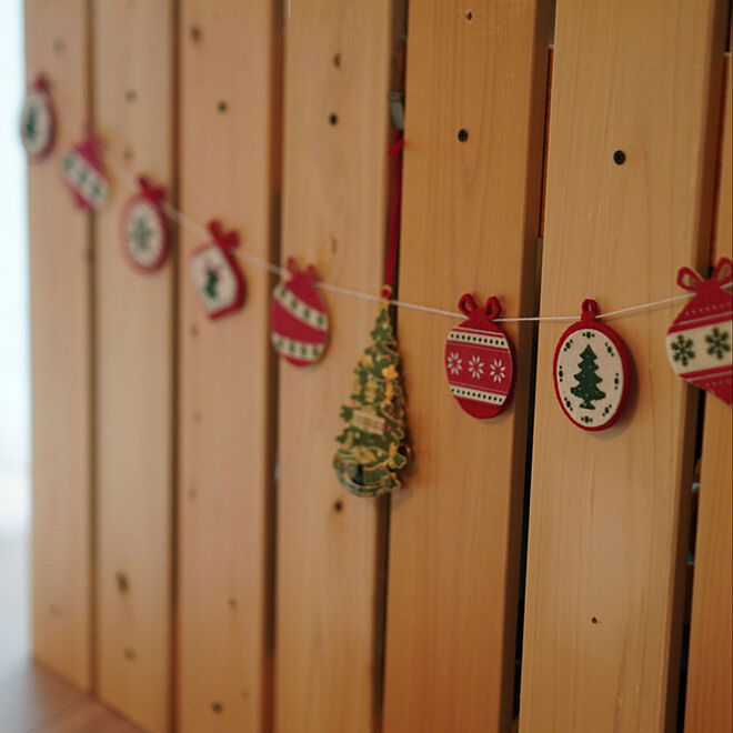 ガーランド/クリスマスツリー/クリスマスディスプレイ/リビング/クリスマスのインテリア実例 - 2020-12-03 14:38:26