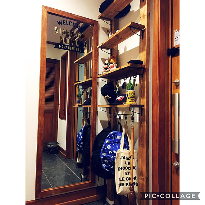 DIY 棚 玄関収納 2個セット売り