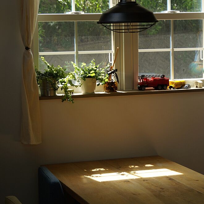 ダイニングテーブル/窓辺/観葉植物/いつもいる場所のインテリア実例 - 2016-05-08 15:35:16