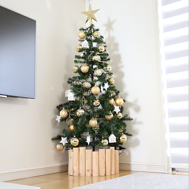 LAKOLE/IKEAのツリー/クリスマスツリー/足元隠し/脚隠し...などの