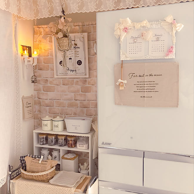 ダイソー キッチン収納 100均 カフェコーナー Francfranc食器 などのインテリア実例 21 12 16 22 31 33 Roomclip ルームクリップ