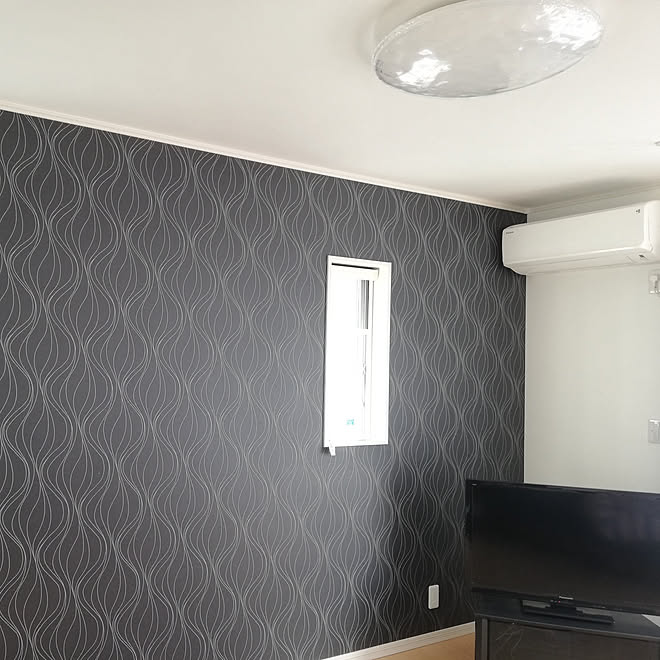 寝室 アクセントクロス リリカラ リリカラ壁紙 リリカラクロス などのインテリア実例 21 01 09 11 55 18 Roomclip ルームクリップ