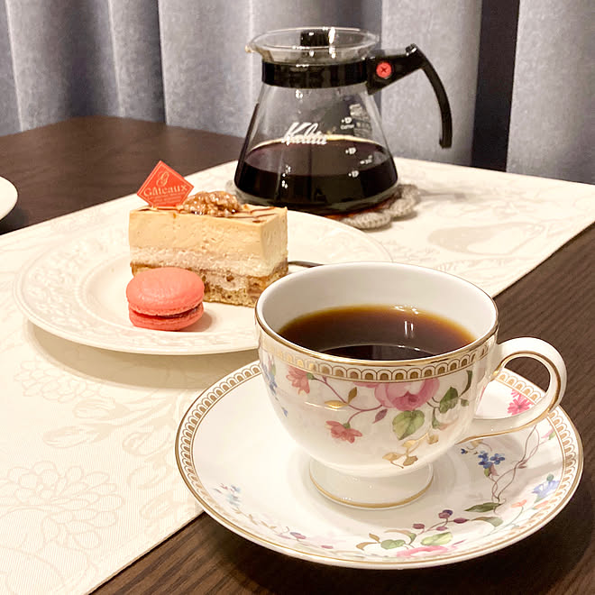 コーヒー/ウェッジウッド /WEDGWOOD/食器/ローズゴールド...などのインテリア実例 - 2024-02-25 22:09:20