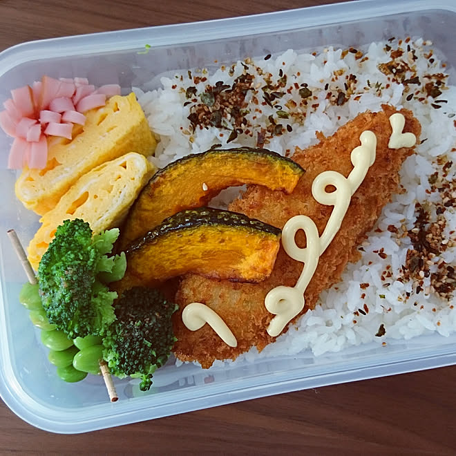 キッチン/お弁当/旦那の弁当/お弁当記録/タッパー...などのインテリア実例 - 2018-08-15 09:43:23