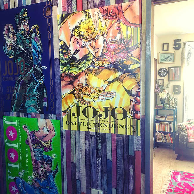 Jojo ジョジョ ジョジョの奇妙な冒険 壁紙屋本舗 壁 天井のインテリア実例 03 22 16 00 42 Roomclip ルームクリップ Jojo ジョジョ ジョジョの奇妙な冒険 壁紙屋本舗 壁 天井のインテリア実例 03 22 16 00 42 Roomclip ルームクリップ