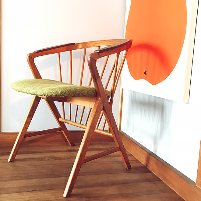 ウィンザーチェア/ヴィンテージ家具/椅子/アンティーク/北欧家具の