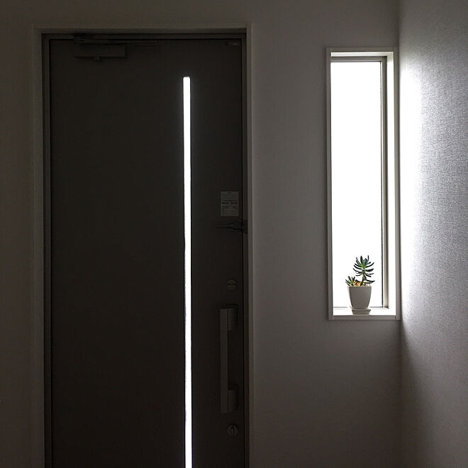 玄関/入り口/光取りの窓/FIX窓のインテリア実例 - 2017-08-30 16:02:04