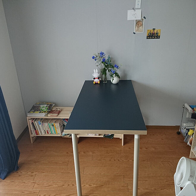 机/テーブル/ひとり暮らし/IKEAのインテリア実例 - 2019-06-09 12:47:21