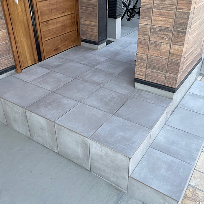 タイル/玄関/入り口/コットメント300/名古屋モザイクタイルのインテリア実例 20220505 110922