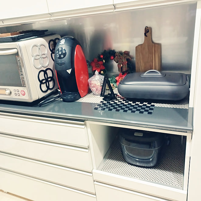 キッチン ホットプレート レコルト キッチン家電 おしゃれ家電 などのインテリア実例 22 12 25 02 06 13 Roomclip ルームクリップ