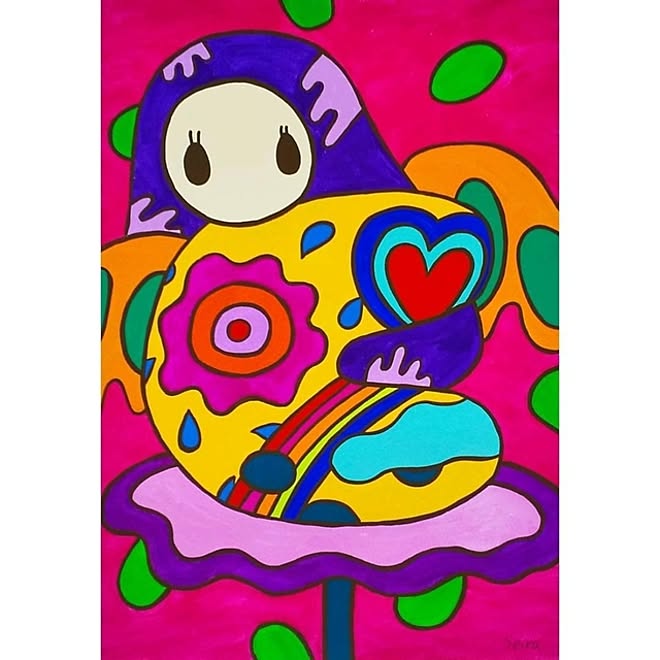 Art 花 カラフルアート イラスト 絵 などのインテリア実例 10 12 44 16 Roomclip ルームクリップ