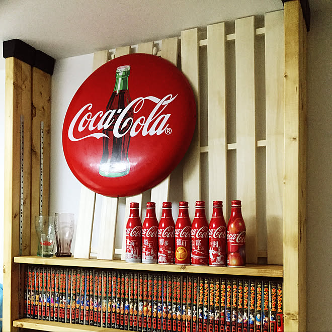 モンモンコカコーラ棚 コカコーラ 棚