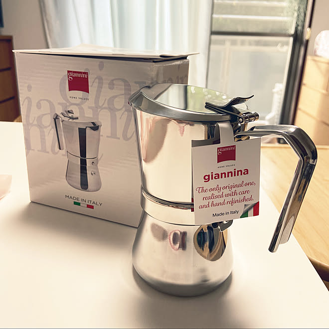 Giannini Gianninaエスプレッソ コーヒー メーカー 3カップ