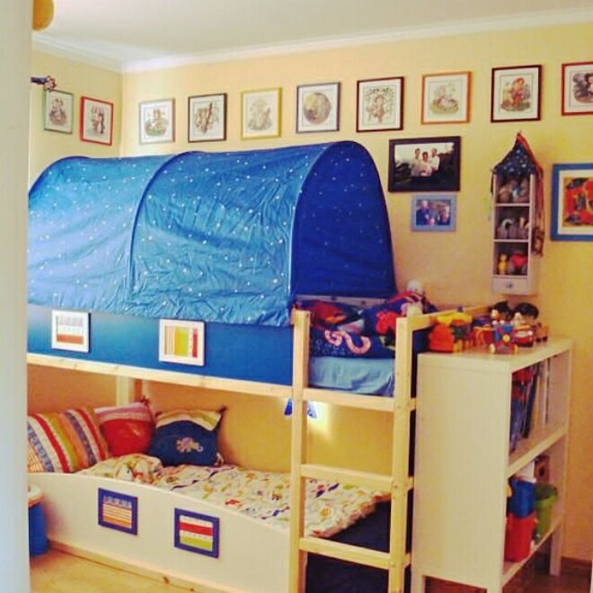 ベッド周り/子供部屋/IKEAのインテリア実例 - 2015-03-12 14:22:54