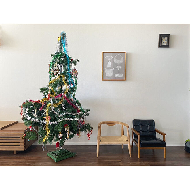 uchair/カリモク60/子供椅子/クリスマスツリー/クリスマス...などのインテリア実例 - 2021-12-13 13:55:56