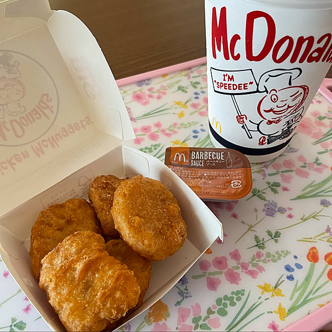 いつもはモスバーガー派/マクドナルド/コロナワクチン1回目/こんなに暑くても30℃/陽射しジリジリ...などのインテリア実例 - 2021-07-23 15:02:32