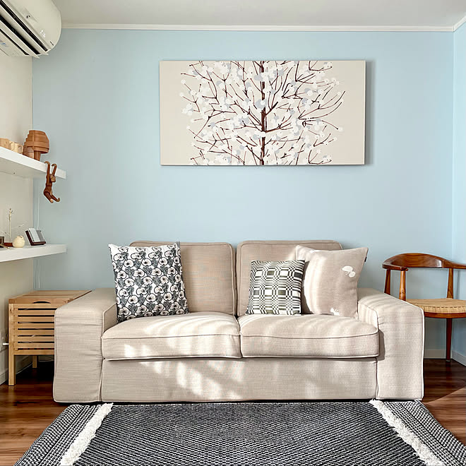 ミナペルホネン ニトリ Ikea アクセントクロス 水色の壁紙 などのインテリア実例 21 10 22 52 48 Roomclip ルームクリップ ミナペルホネン ニトリ Ikea アクセントクロス 水色の壁紙 などのインテリア実例 21 10 22 52 48 Roomclip ルームクリップ