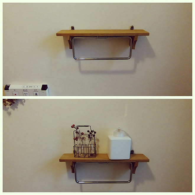 バス トイレ セリア ウォールシェルフ ウォールラック タオルハンガー などのインテリア実例 21 07 01 12 42 15 Roomclip ルームクリップ バス トイレ セリア ウォールシェルフ ウォールラック タオルハンガー などのインテリア実例 21 07 01 12 42 15 Roomclip ルームクリップ