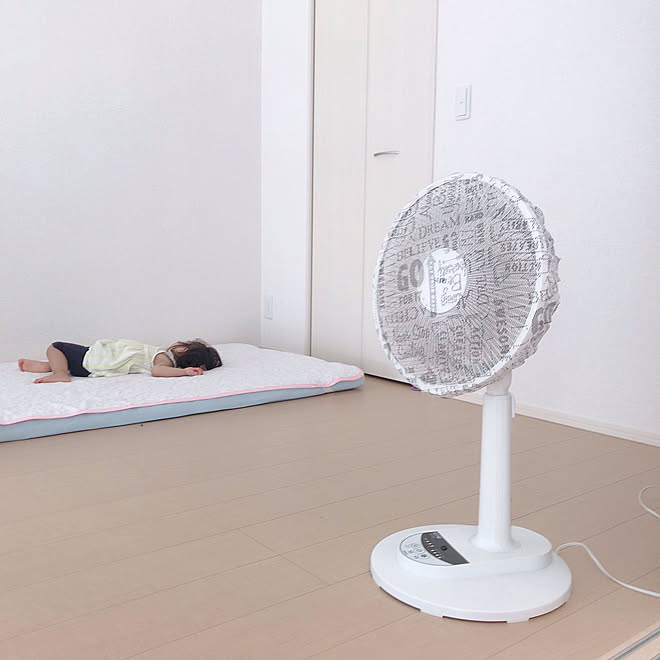 扇風機/山善くらしのeショップ/転勤族/すっきり暮らしたい/１歳児...などのインテリア実例 - 2020-08-11 02:10:59