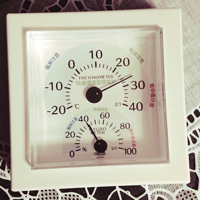 棚/リメイク/温度計、湿度計のインテリア実例 - 2014-04-27 14:52:18