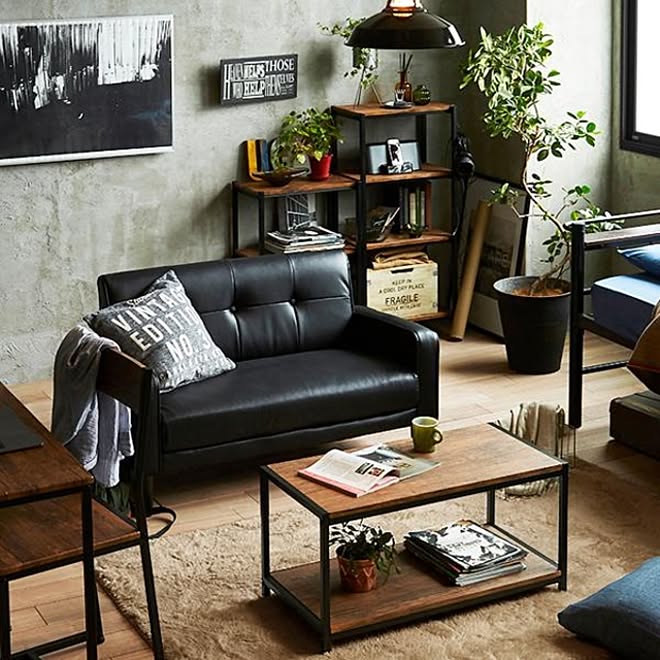 男前インテリア ヴィンテージ風 ヴィンテージ家具 ヴィンテージ １r などのインテリア実例 12 25 17 21 28 Roomclip ルームクリップ