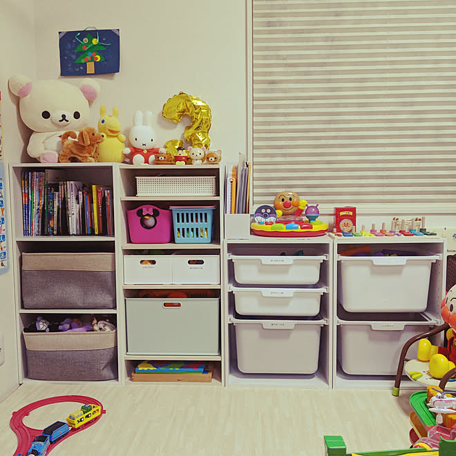 部屋全体/キッズスペース/おもちゃ収納/和室/子供部屋&キッズスペースのインテリア実例 - 2020-02-04 01:10:27