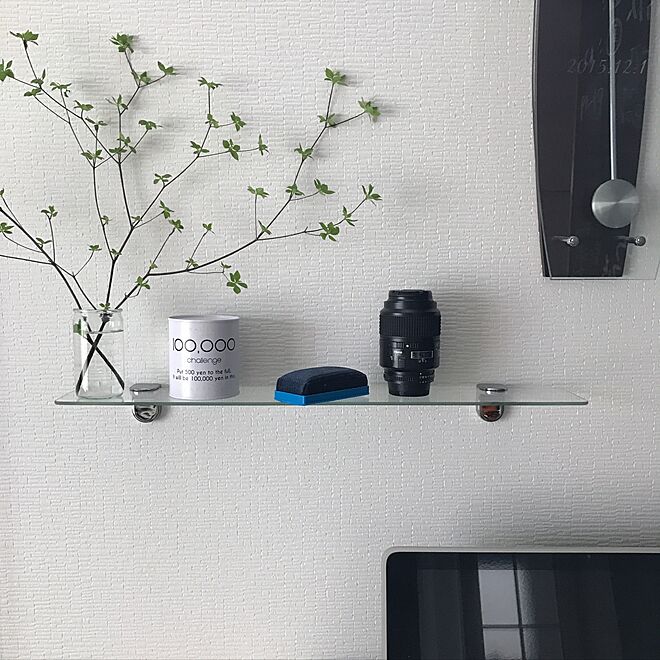 壁/天井/植物/DIY/IKEA/ホワイト...などのインテリア実例 - 2017-04-27 14:44:17