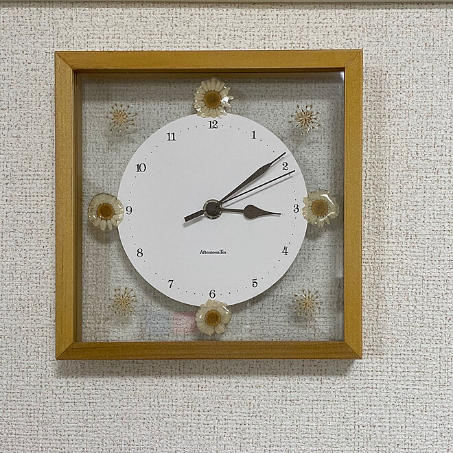 アフタヌーンティー 掛時計 - 掛時計