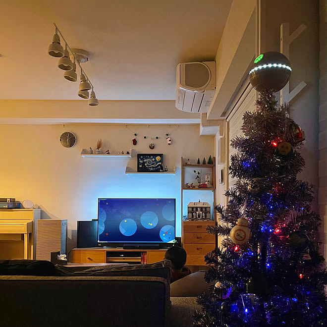 クリスマス/Philips Hueアンバサダー/スマート家電/Philips Hue/hue...などのインテリア実例 - 2022-11-13 18:23:25