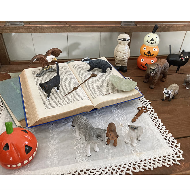 動物フィギュア/Schleich/シュライヒ/ハロウィン/コピパナス...などのインテリア実例 - 2022-10-15 23:19:26