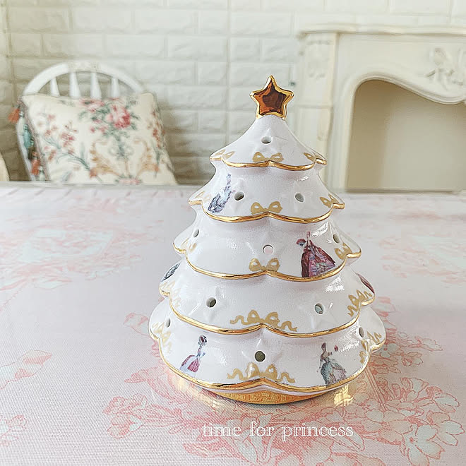 クリスマスツリー 白磁 ポーセラーツ クリスマスツリー | Porcelarts salon Mana'olana
