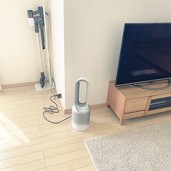 コードの処理がめんどくさい/空気清浄機/dyson pure hot+cool/シンプル