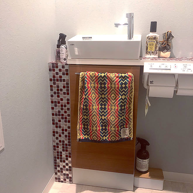 プラダンdiy プラダン モザイクタイル Diy モザイクタイルシール モザイクタイル などのインテリア実例 19 05 16 22 03 13 Roomclip ルームクリップ