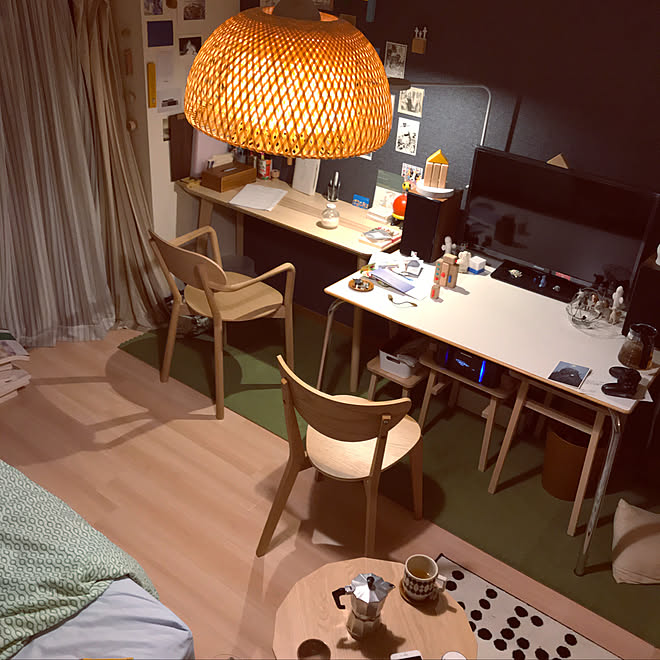 机/カリモクニュースタンダード/IKEA/ナチュラルのインテリア実例 - 2018-04-09 00:55:52