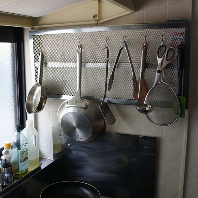 キッチン/DIY/IKEA/スチール/ツール掛けのインテリア実例 - 2013-02-13 10:36:10