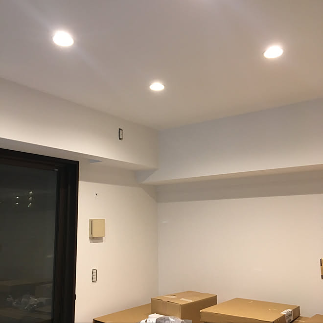 壁/天井/ダウンライト 調光 LED/中古マンション/リフォーム記録/ルノン...などのインテリア実例 - 2018-06-20 23:09:27