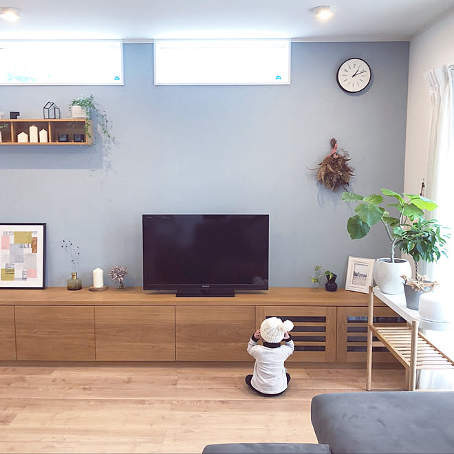 リビング 北欧 トリニティ床 シンプル サンゲツ壁紙 などのインテリア実例 18 10 31 21 13 45 Roomclip ルームクリップ