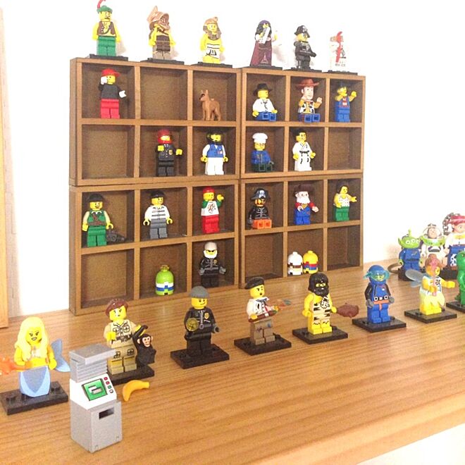 棚/LEGO/セリアのインテリア実例 - 2014-02-26 15:20:11