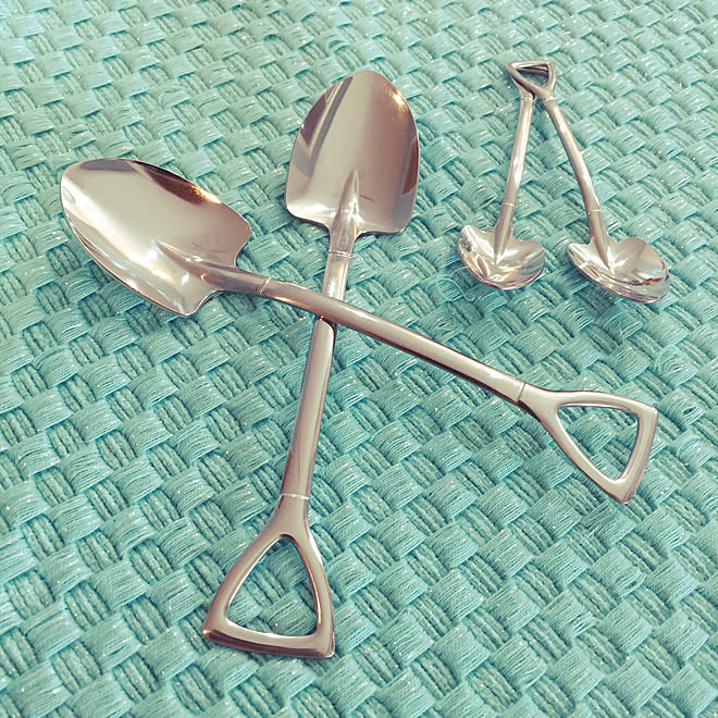 キッチン 前から欲しかったやつ スコップスプーン ティースプーン カレースプーン などのインテリア実例 17 08 13 07 32 06 Roomclip ルームクリップ