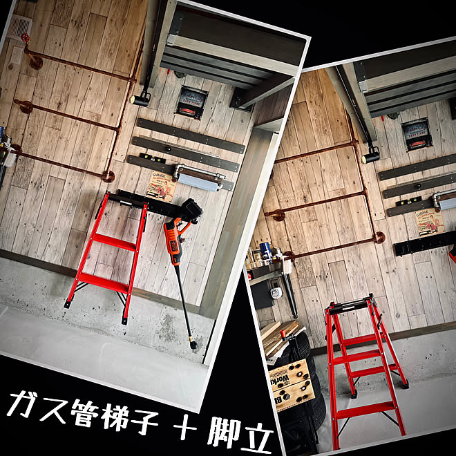 折りたたみ式/屋号看板/屋号/DIY/棚...などのインテリア実例 - 2023-06