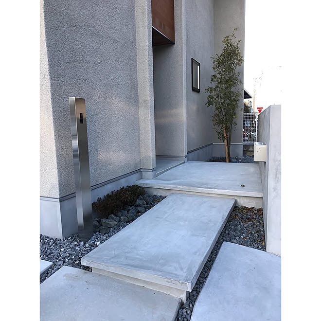 玄関/入り口/サンワカンパニー/オスポール/門柱/外構...などの