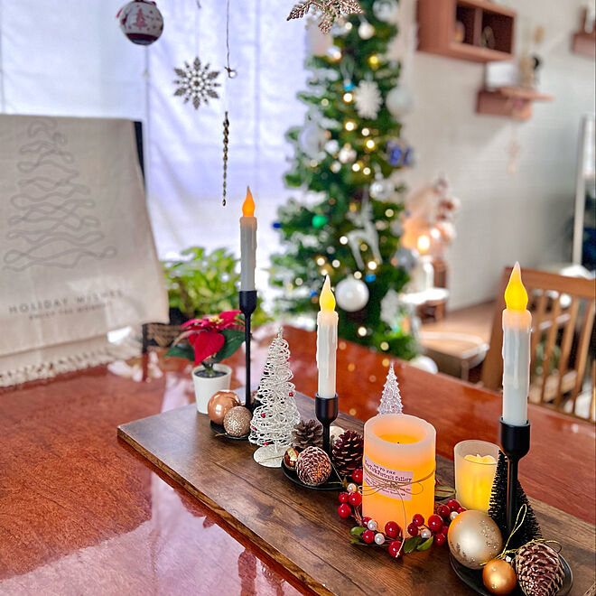 クリスマスディスプレイ/スカンジナビアンインテリア/テーブル