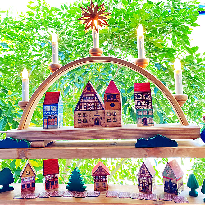 シュビップボーゲン木製ライト